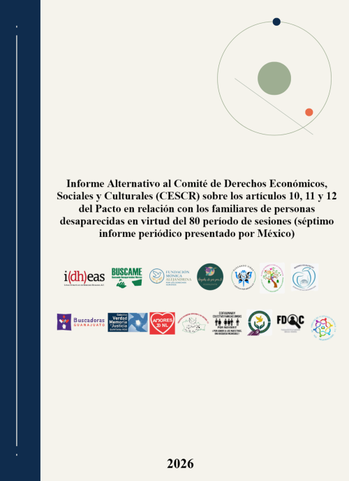 IDHEAS y colectivos de víctimas presentan contribución ante el Comité DESC de la ONU